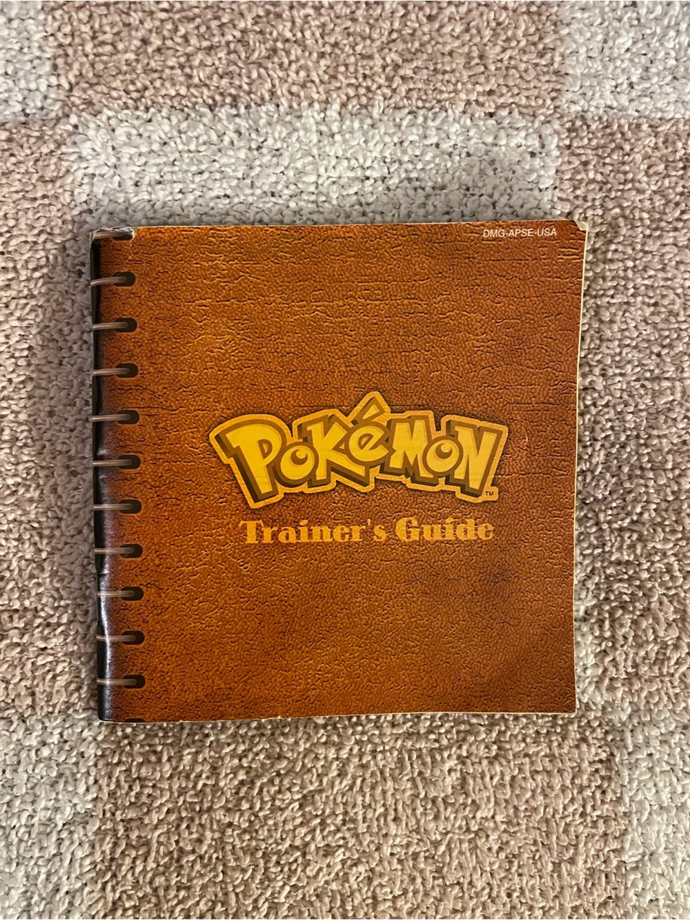 Nintendo Pokémon Trainer’s Guide booklet